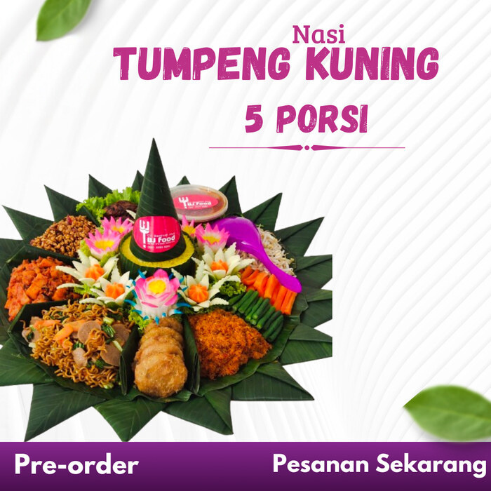 Tumpeng Nasi Kuning 5 porsi 1