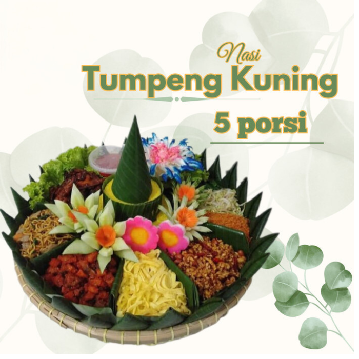 Tumpeng Nasi Kuning 5 porsih 2